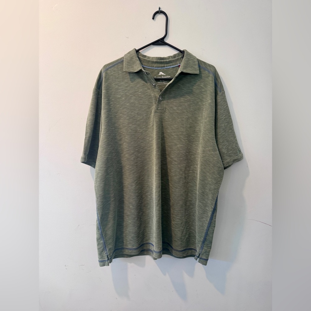 Tommy Bahama Performance Polo Shirt Green XL